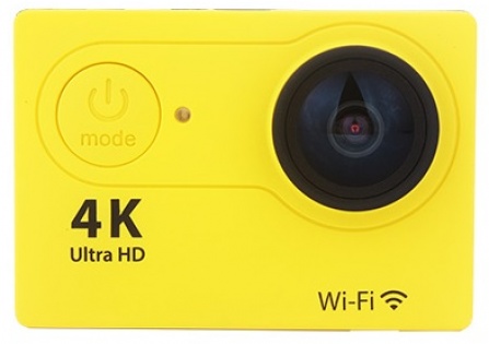 Action Camera Eken H9R Ultra HD с пультом (Желтый)