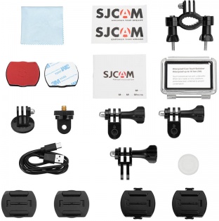 Action Camera SJCAM SJ8 Plus с разрешением Native 4K и полной комплектацией (Черный)