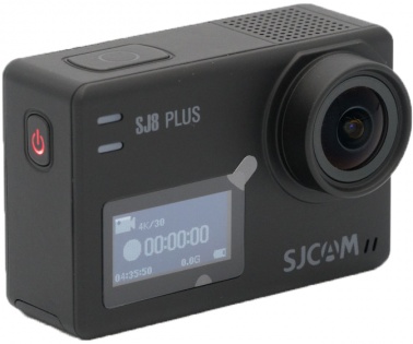Action Camera SJCAM SJ8 Plus с разрешением Native 4K и полной комплектацией (Черный)