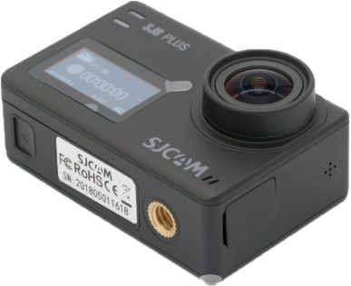 Action Camera SJCAM SJ8 Plus с разрешением Native 4K и полной комплектацией (Черный)