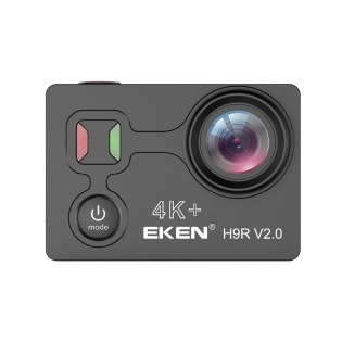 Action камера Eken H9R V2.0 4K з набором кріплень та аквабоксом (Чорний)