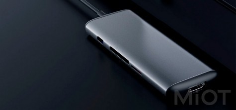 Адаптер USB-C to HDMI Xiaomi HAGiBiS Grey UC39-PDMI