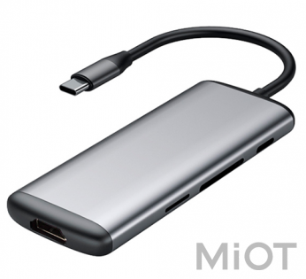 Адаптер USB-C to HDMI Xiaomi HAGiBiS Grey UC39-PDMI