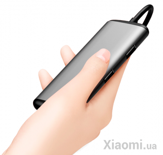 Адаптер USB-C to HDMI Xiaomi HAGiBiS Grey UC39-PDMI