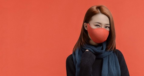 Маска для очищення повітря Xiaomi Mi Home (Mijia) AirWear Mask Red (SCY4001RT)