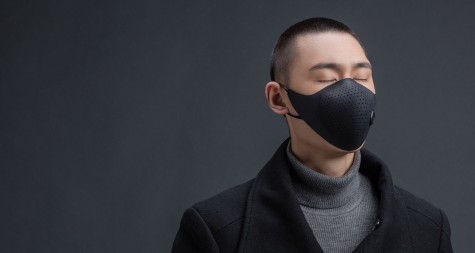 Маска для очищення повітря Xiaomi Mi Home (Mijia) AirWear Mask Black (SCY4000RT)