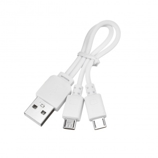 Аккумуляторные батарейки АА 1300Mah 1.5V с зарядкой Micro USB (Фиолетовый)