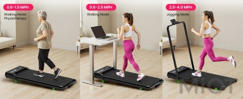 Беговая дорожка Walking Pad Akluer H03 с поручнем