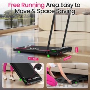 Бігова доріжка Walking Pad Akluer H03 з поручнем