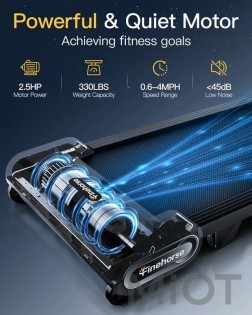 Бігова доріжка AKLUER H1 Auto Incline Walking Pad Treadmill