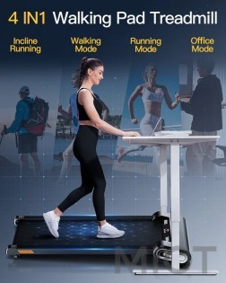 Бігова доріжка AKLUER H1 Auto Incline Walking Pad Treadmill