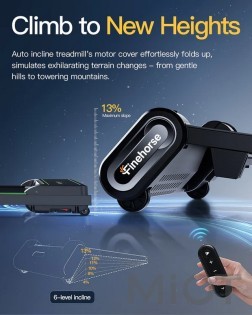 Беговая дорожка AKLUER H1 Auto Incline Walking Pad Treadmill