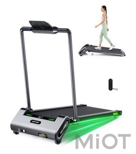 Беговая дорожка с поручнем AKLUER H1-B Auto Incline Walking Pad Treadmill