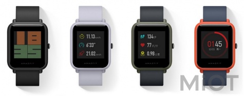 Розумний годинник Xiaomi AMAZFIT Youth Edition (Bip) Smartwatch Black
