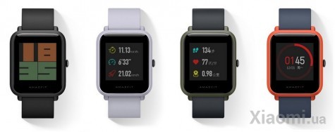 Умные часы Xiaomi AMAZFIT Youth Edition (Bip) Smartwatch Black