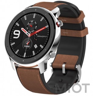 Розумний годинник Amazfit GTR 47mm Stainless steel (Міжнародна версія) (A1902SS)