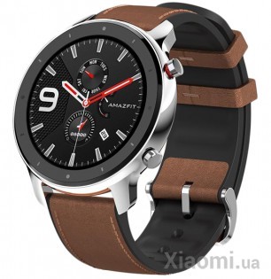 Умные часы Xiaomi Amazfit GTR 47mm Stainless steel (Международная версия) (A1902SS)