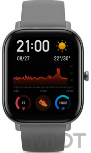Розумний годинник Xiaomi Amazfit GTS A1914 Lava Grey