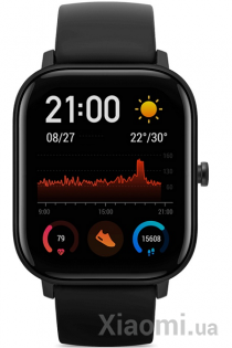 Умные часы Xiaomi Amazfit GTS A1914 Obsidian Black