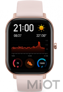 xiaomi amazfit gts rose pink