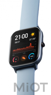 Розумний годинник Xiaomi Amazfit GTS A1914 Steel Blue
