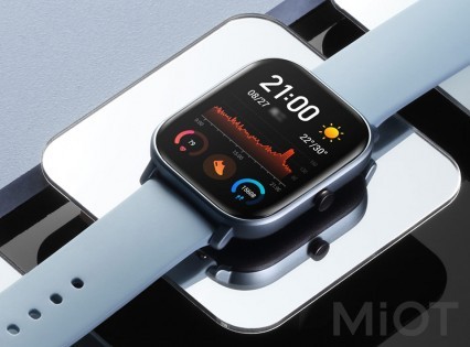Розумний годинник Xiaomi Amazfit GTS A1914 Steel Blue