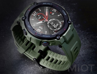 Розумний годинник Xiaomi Amazfit T-Rex Smartwatch Green