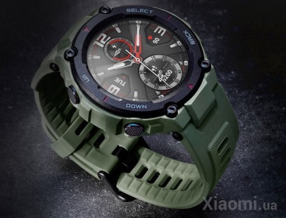 Умные часы Xiaomi Amazfit T-Rex Smartwatch Green