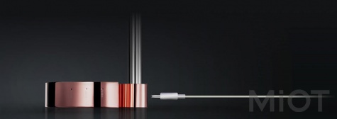 Дзеркало для макіяжу Xiaomi AMIRO LUX High Color Rendering 8` AML001 Matte Rose Gold