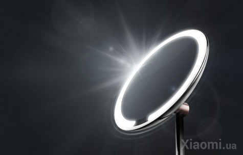 Зеркало для макияжа Xiaomi AMIRO LUX High Color Rendering 8` AML001 Matte Rose Gold