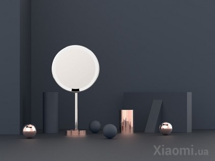 Зеркало для макияжа Xiaomi AMIRO LUX High Color Rendering 8` AML001 Matte Rose Gold