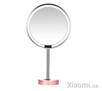 Зеркало для макияжа Xiaomi AMIRO LUX High Color Rendering 8` AML001 Matte Rose Gold