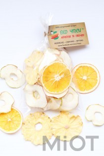 Суміш чипсів (яблуко, апельсин, ананас) 50 г