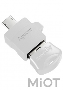 Перехідник Xiaomi Apacer Adapter OTG A610 White RP