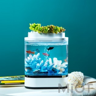 Акваріум Xiaomi Eco Mini fish tank White 203*102*254mm