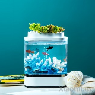 Аквариум Xiaomi Eco Mini fish tank White 203*102*254mm