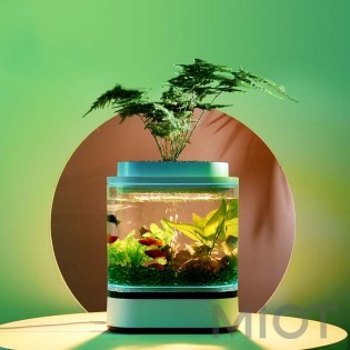 Акваріум Xiaomi Eco Mini fish tank White 203*102*254mm
