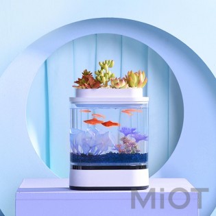 Акваріум Xiaomi Eco Mini fish tank White 203*102*254mm