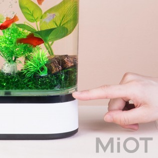 Акваріум Xiaomi Eco Mini fish tank White 203*102*254mm