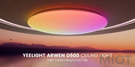 Потолочный смарт-светильник Xiaomi Yeelight Arwen Ceiling Light D500 (RGBIC+Quick Change+Back light) (YLXDD-0149)