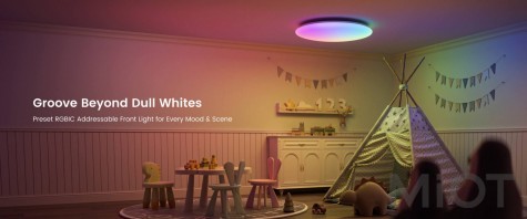 Стельовий смарт-світильник Xiaomi Yeelight Arwen Ceiling Light D500 (RGBIC+Quick Change+Back light) (YLXDD-0149)