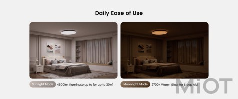 Стельовий смарт-світильник Xiaomi Yeelight Arwen Ceiling Light D500 (RGBIC+Quick Change+Back light) (YLXDD-0149)
