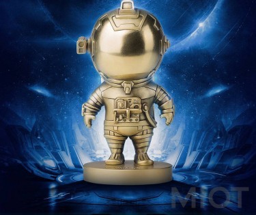 Статуетка Xiaomi TONGSHIFU Astronaut Gold