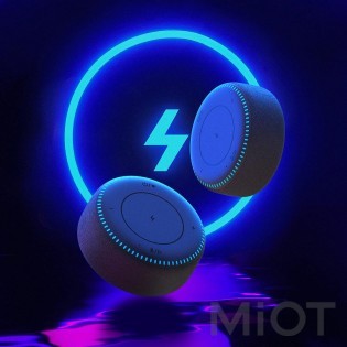 Аудіоколонка ZMi Bluetooth Speaker + Бездротова зарядка 20W Black B508