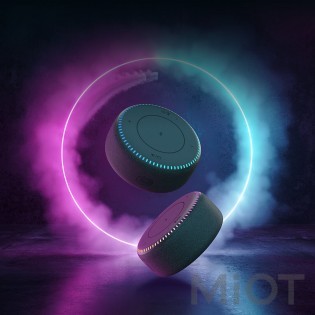 Аудіоколонка ZMi Bluetooth Speaker + Бездротова зарядка 20W Black B508