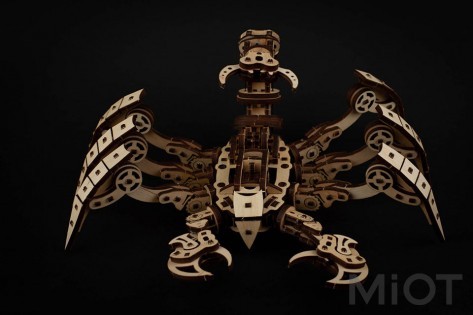 Колекційна модель Time for Machine Scorpio WOODEN SERIES