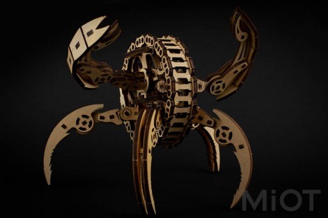 Колекційна модель Time for Machine Scorpio WOODEN SERIES