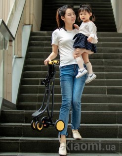 Детская складная коляска Xiaomi 700 Kids Yellow