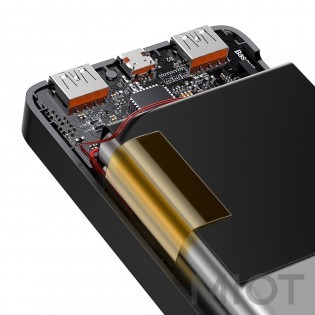 Універсальна батарея Xiaomi Baseus Bipow Digital Display Power bank 30000mAh 20W Black (PPDML-N01)