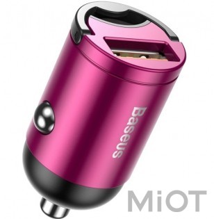 Автомобільний зарядний пристрій Xiaomi Baseus Tiny Star Mini QC3.0 Car 1USB 30W Pink (VCHX-A04)